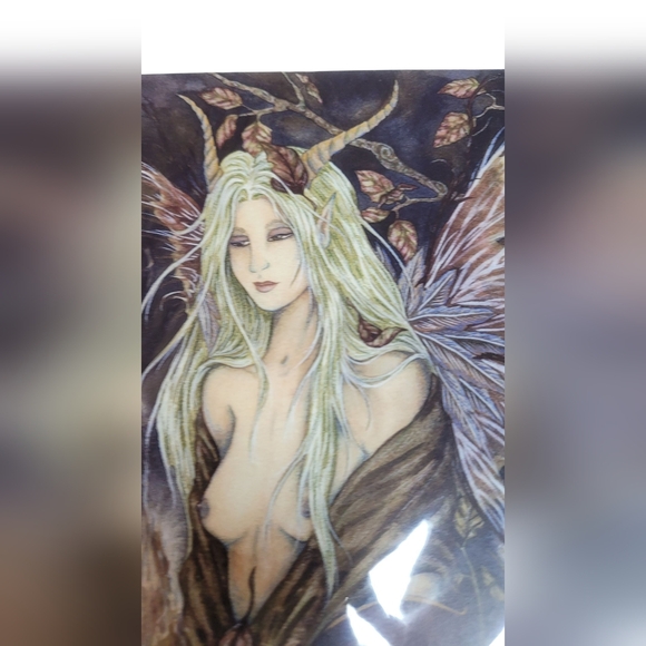 Amy Brown Fey Enchanted Forest Fairy Art Print  Rare - Picture 7 of 12